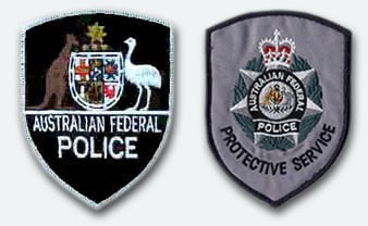AFP patch pre 2006, Police Protective Service variations