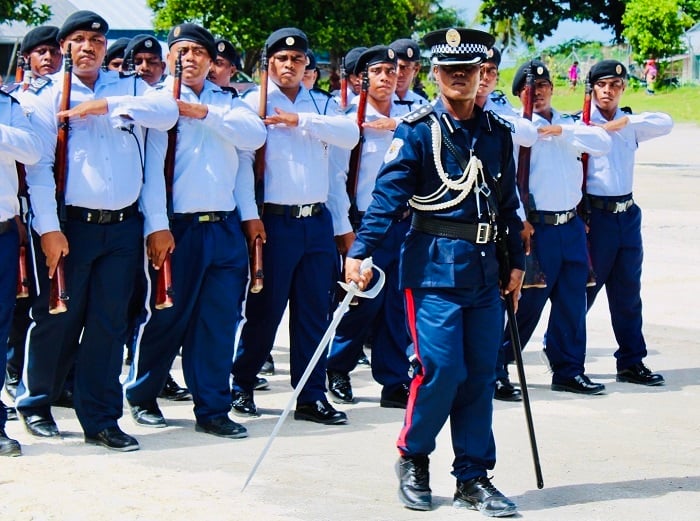 AFP stands alongside Kiribati Police for inaugural Police National Day ...