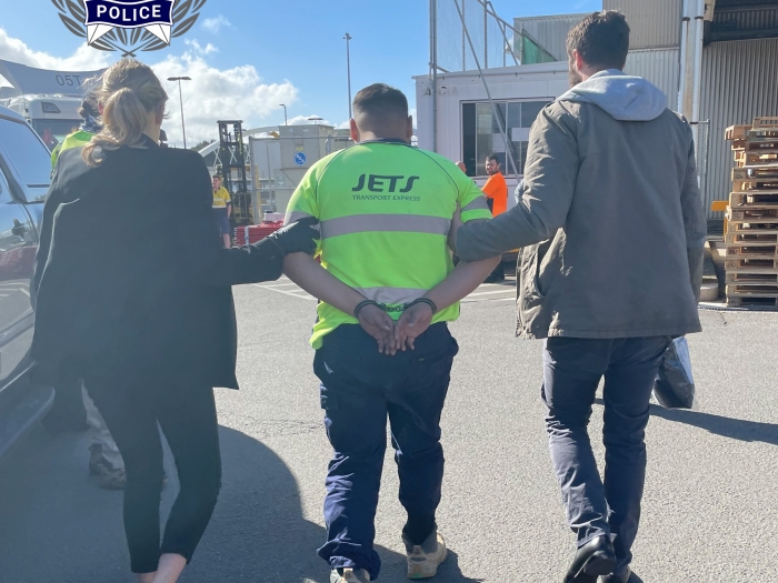 A man has been arrested at Sydney Airport in a police operation.