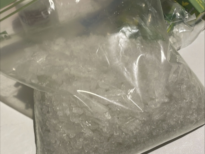 AFP officers seized about 950g of methamphetamine at a home in Burwood on 17 January, 2024.