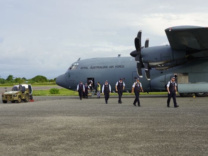 AFP members working alongside RSIPF to deliver safe Solomon Islands elections