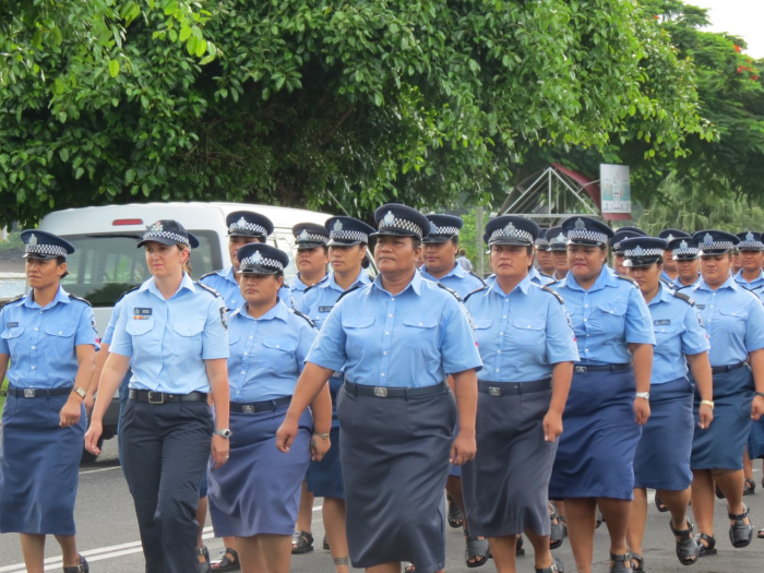 Samoa Police 15 year anniversary with the AFP
