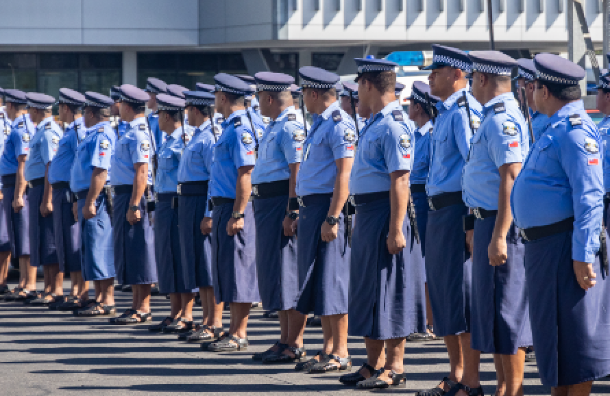 Samoan Police Force prepare for National Day