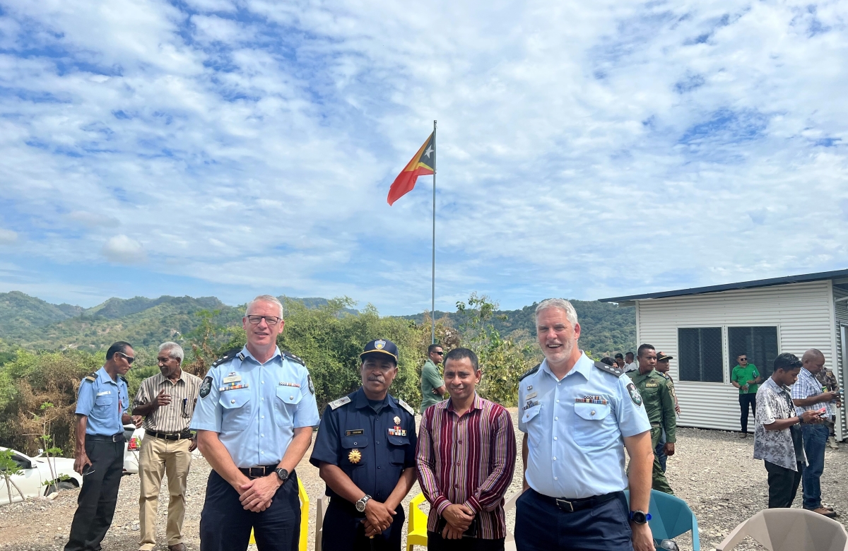 2 AFP officers with Timor-Lest Police Force