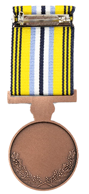AFP Protection Medal Reverse