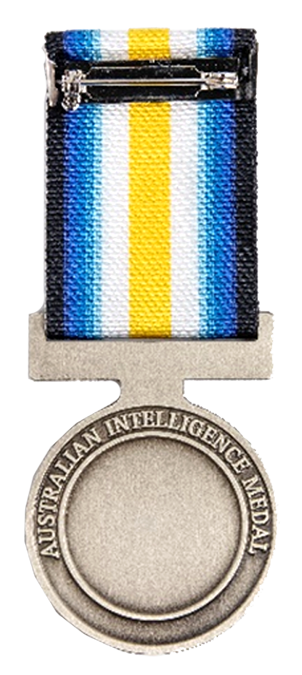 Australian Intelligence Medal Reverse