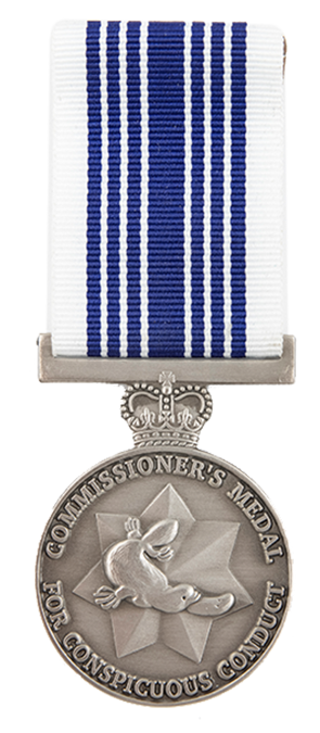 Commissioner’s Medal for Conspicuous Conduct