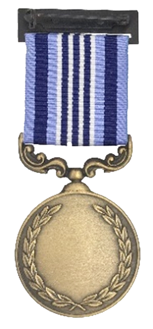 Commissioner's Medal for Excellence Reverse