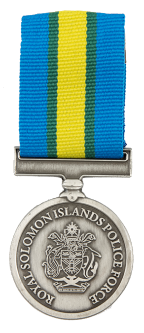 Royal Solomon Islands Police Force International Law Enforcement Cooperation Medal