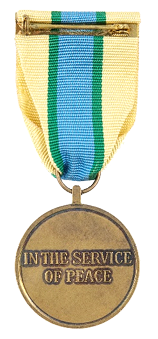 United Nations Medal Reverse