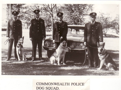 Commonwealth Police Dog Squad AFPM7261