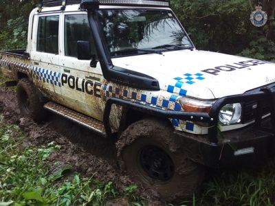Landcruiser donated by the AFP to the Vanuatu Police Force