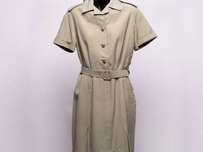 The khaki women’s recruit dress (circa 1972) – worn until recruits received ‘blues’ for graduation day AFPMRN5551
